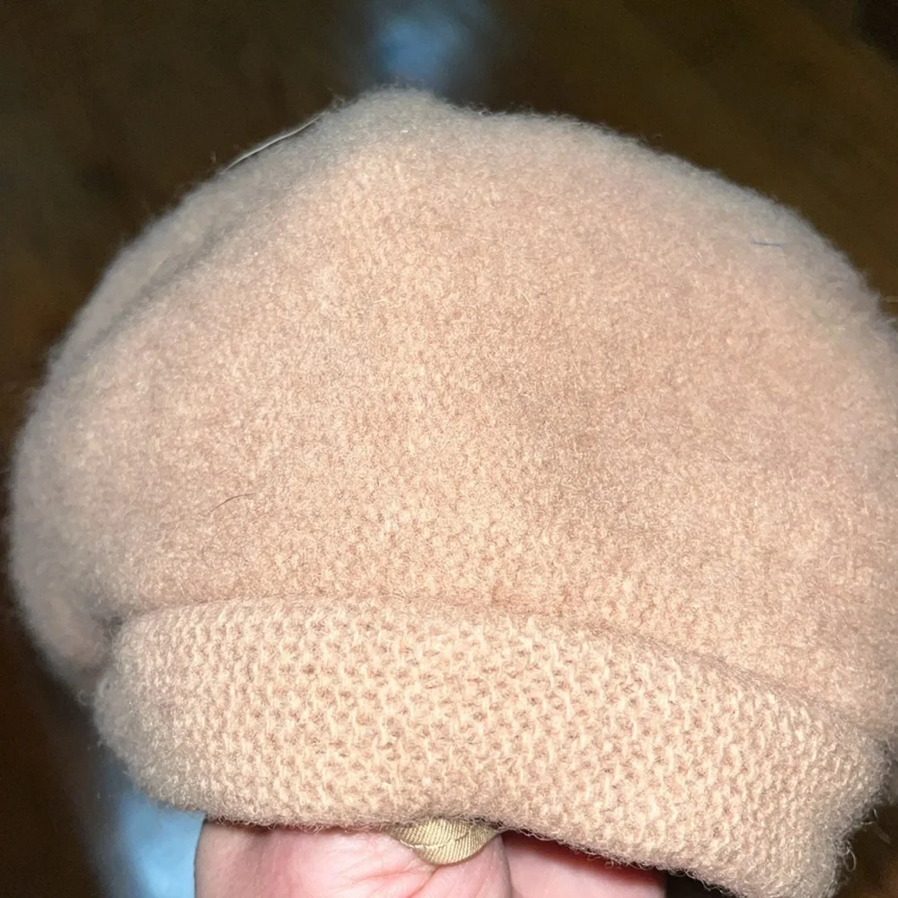 NWT Millymook Girl’s Tan Lorelei Wool Beret Hat